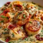 Scallops and Shrimp with Creamy Sun-Dried Tomato Sauce 2 Scallops And Shrimp With Creamy Sun Dried Tomato S