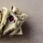 Delicious homemade yogurt bark topped with fruits and nuts.