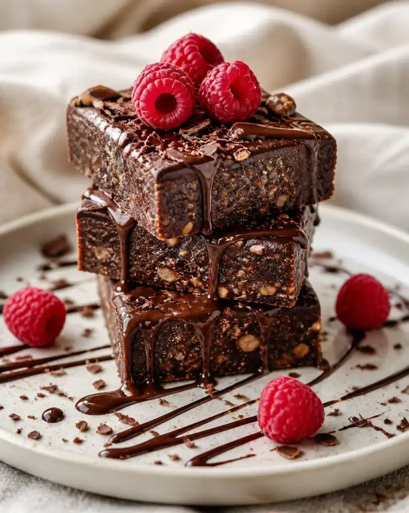 Intense dark chocolate fruit leather squares rich in flavor and nutrients