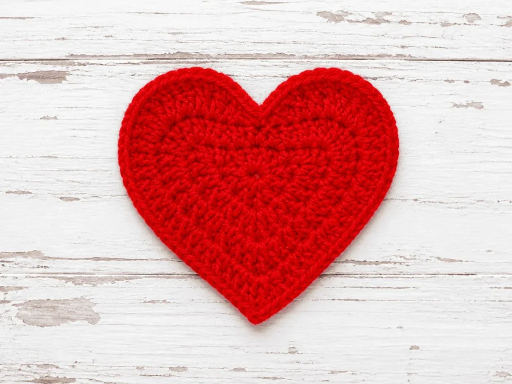 crochet heart