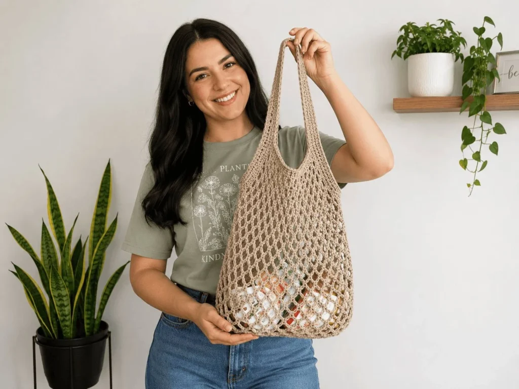 Crochet Mesh Bag