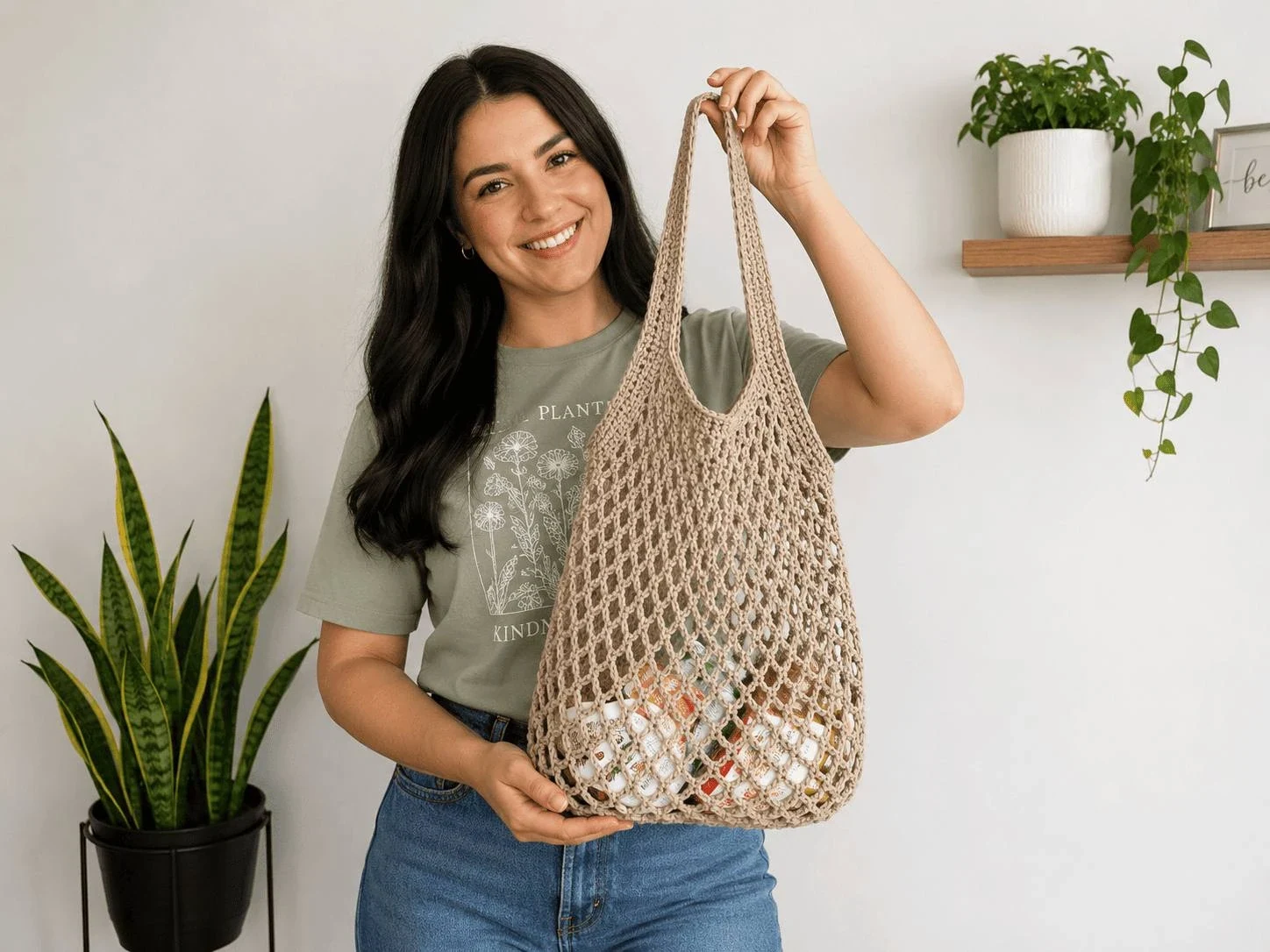 Crochet Mesh Bag